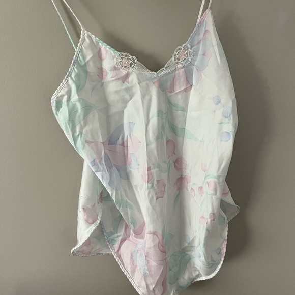 Papillon Blanc Other - Papillon Blanc Pastel Floral romper nighty